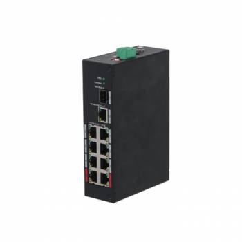 PFS3110-8ET-96-V2 (Promo) Switch przemysłowy 8-port PoE 10/100Mbps SFP 96W